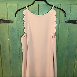 Ann Taylor Sleeveless Pale Pink Cocktail Dress
